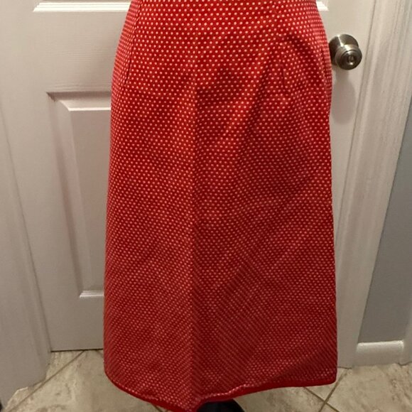Vintage Strawberry and Daisy Reversable / Double Sided Apron.  Larger Size - Picture 3 of 6